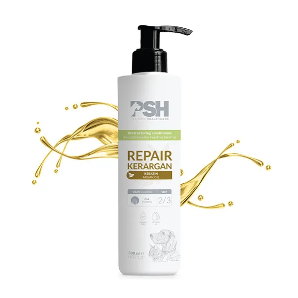 PSH - Pet Skin HealthCare - מרכך מתקן לתזונת הפרווה Kerargan Repair Conditioner