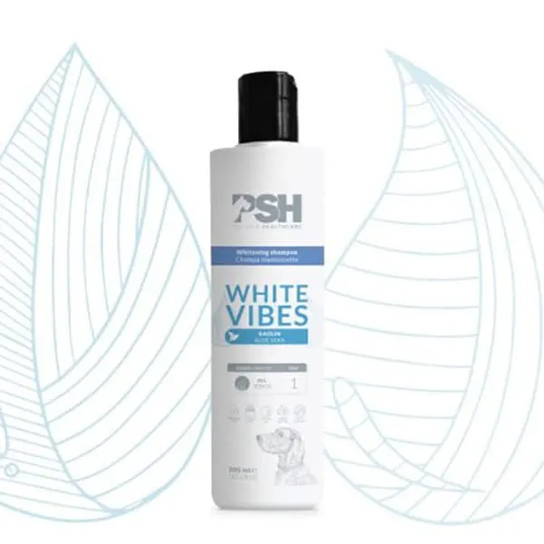 PSH – Pet Skin HealthCare – שמפו להחייאת פרוות לבנות White Vibes Shampoo