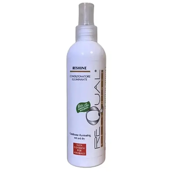 Requal - תרסיס לחות להברקה, ליטוש ובניה מחדש 250 מ"ל RESHINE Illuminating, polishing and restructuring conditioner