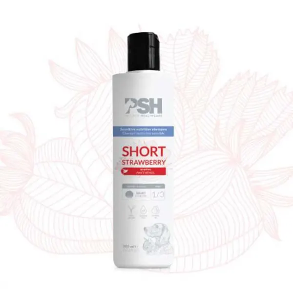 PSH - Pet Skin HealthCare - שמפו לפרוות קצרות Short Strawberry - Short Coat Shampoo
