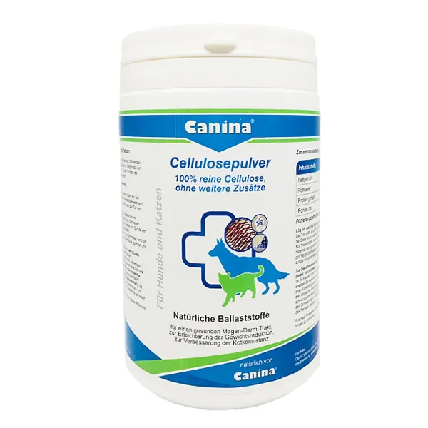Canina - תערובת סיבים תזונתיים טבעיים 400 גרם Cellulose Powder