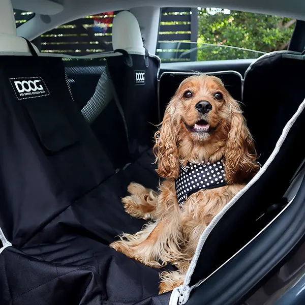 DOOG - כיסוי הגנה לרכב למושב אחורי Car Seat Cover - BLACK, תמונה 4