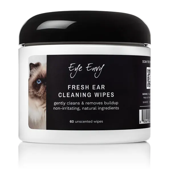 Eye Envy - מגבונים לניקוי אוזניים לחתולים Fresh Ear Cleaning Wipes for Cats