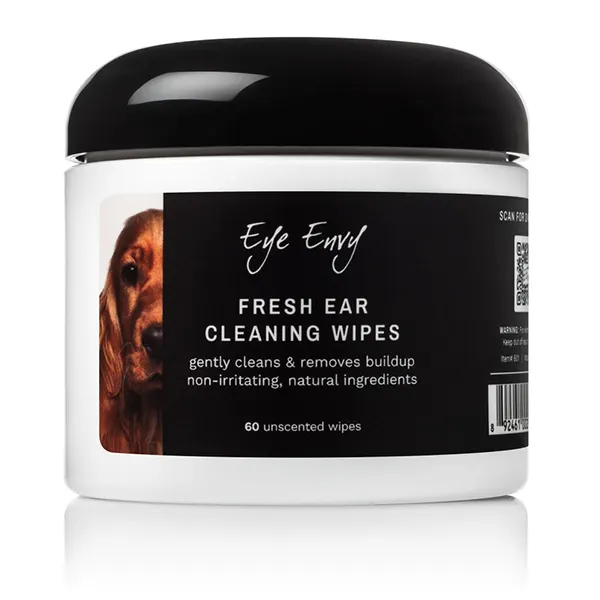 Eye Envy - מגבונים לניקוי אוזניים לכלבים Fresh Ear Cleaning Wipes for Dogs