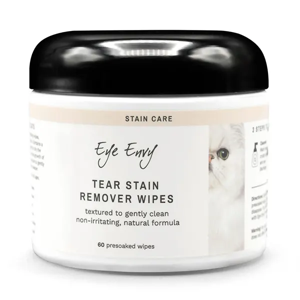 Eye Envy - פדים להסרת כתמי דמעות מוכן לשימוש - חתולים Tear Stain Remover Wipes For Cats