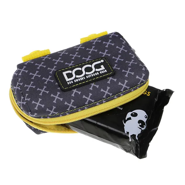DOOG - פאוץ' לשקיות לאיסוף צרכים + שקיות לתליה על רצועה - Walkie Pouch - Odie (Neoprene)