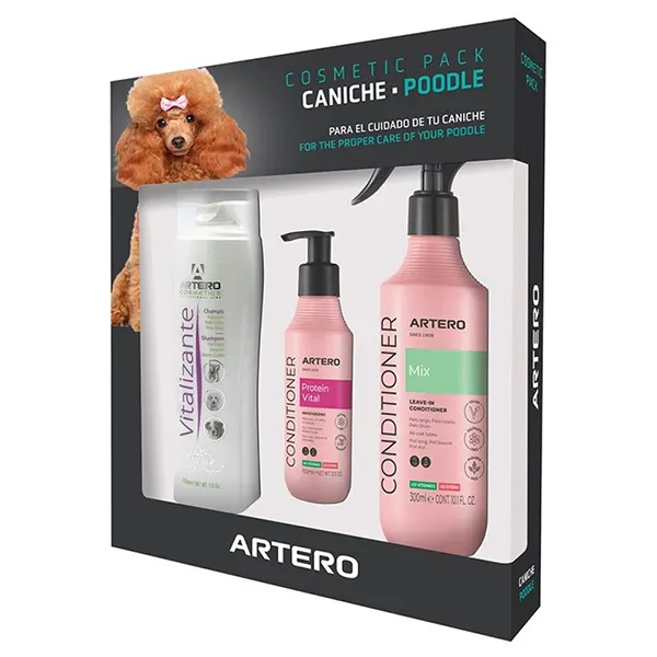 ARTERO - סט מובנה מושלם לפודלים ולבעלי פרוות כפולות Pack Poodle Products