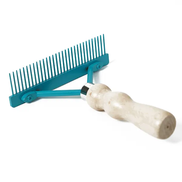 Vellus - מגרפה לדילול והורדת פרווה תחתונה Grooming Rake, תמונה 3
