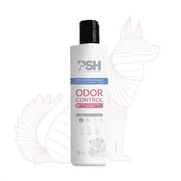 PSH - Pet Skin HealthCare - שמפו להסרת ריח (מעולה לכלבים מבוגרים) Odor Control Shampoo