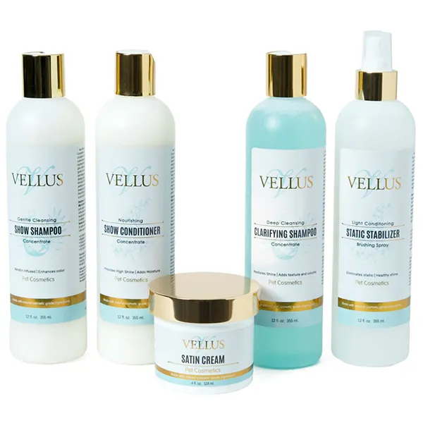 Vellus - ערכה מושלמת לכל סוגיה הפרוות (דילול לפי סוג פרווה) VELLUS Core Collection