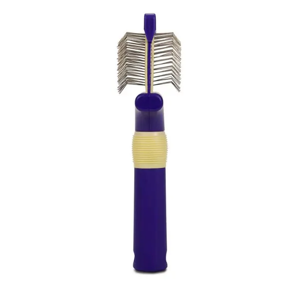 Jelly Pet – מגרדת דו צדדית Double Sided Flexible Slicker Brush S Purple, תמונה 2