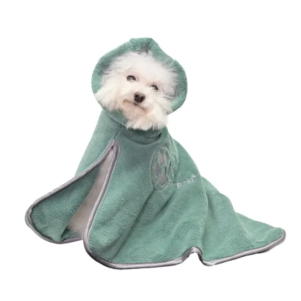 +Show Tech – חלוק מגבת צמר אלמוגים סופג במיוחד Dry Dude Coral Fleece – Desert Sage