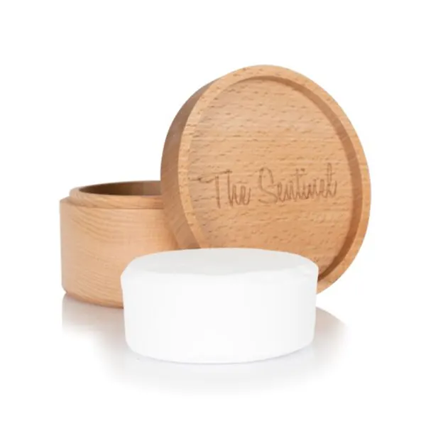 The Sentinel - בלוק גיר לבן למריטה אריזת עץ יוקרתית H11 Super White Chalk Block - Wooden Box, תמונה 2