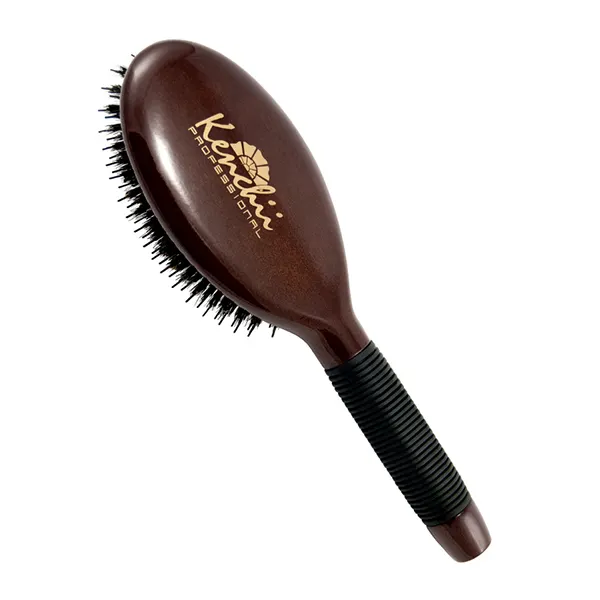 Kenchii - מברשת חזיר וניילון Large Boar and Nylon Bristle Brush with One-piece Maple Body, תמונה 2