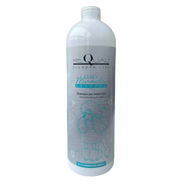 Requal - שמפו לפרוות מתולתלות / כפולות 1000 מ"ל Diamond Line - Curly Miracle - Shampoo For Curly / Double Coats