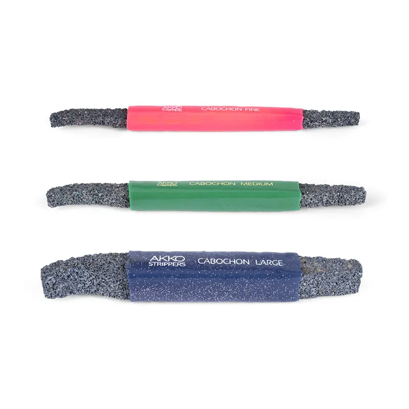 Akko - אבן מריטה דו צדדית "Natural Stone STICK Double-Sided “AKKO CABOCHON