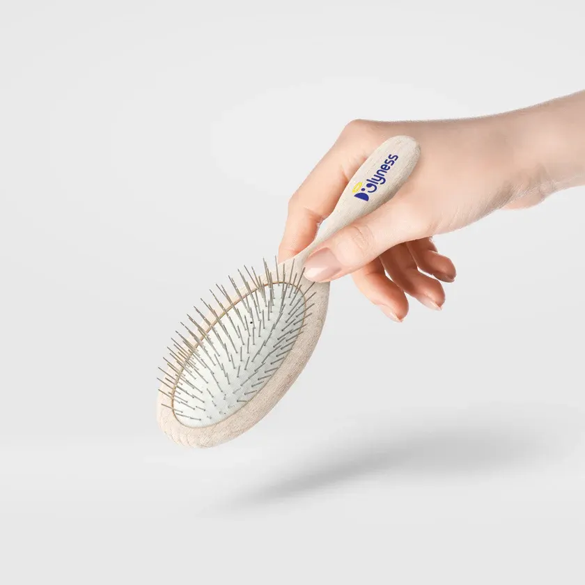 Doglyness - מברשת פינים עדינה לכלבים BURSTA 8 | Gentle Dog Pin Brush