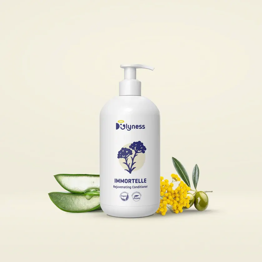 Doglyness - מרכך לחידוש הפרווה והעור Immortelle Rejuvenating Conditioner