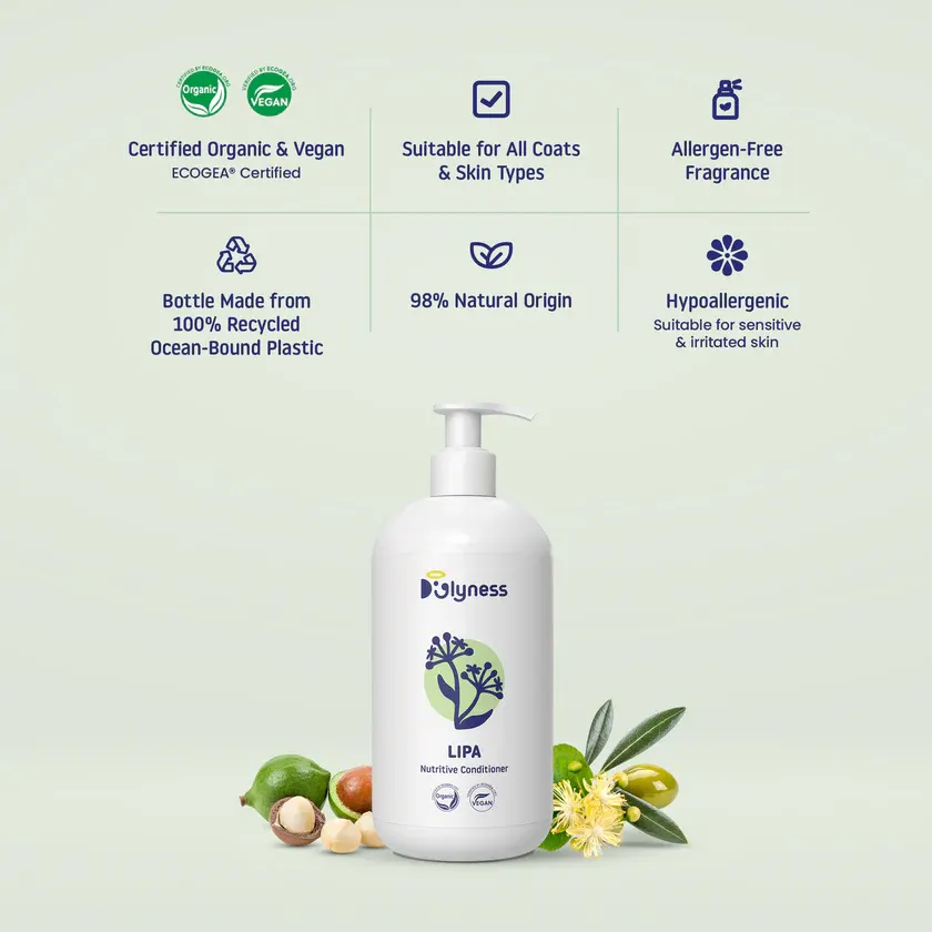 Doglyness - מרכך להזנה בוטנית עמוקה Lipa Nutritive Conditioner | Deep Botanical Conditioning, תמונה 2