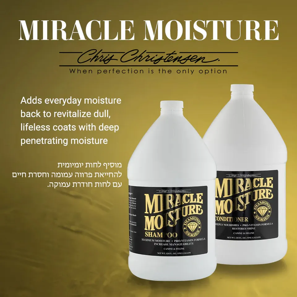 Chris Christensen - שמפו + מרכך להחדרת לחות MIRACLE MOISTURE