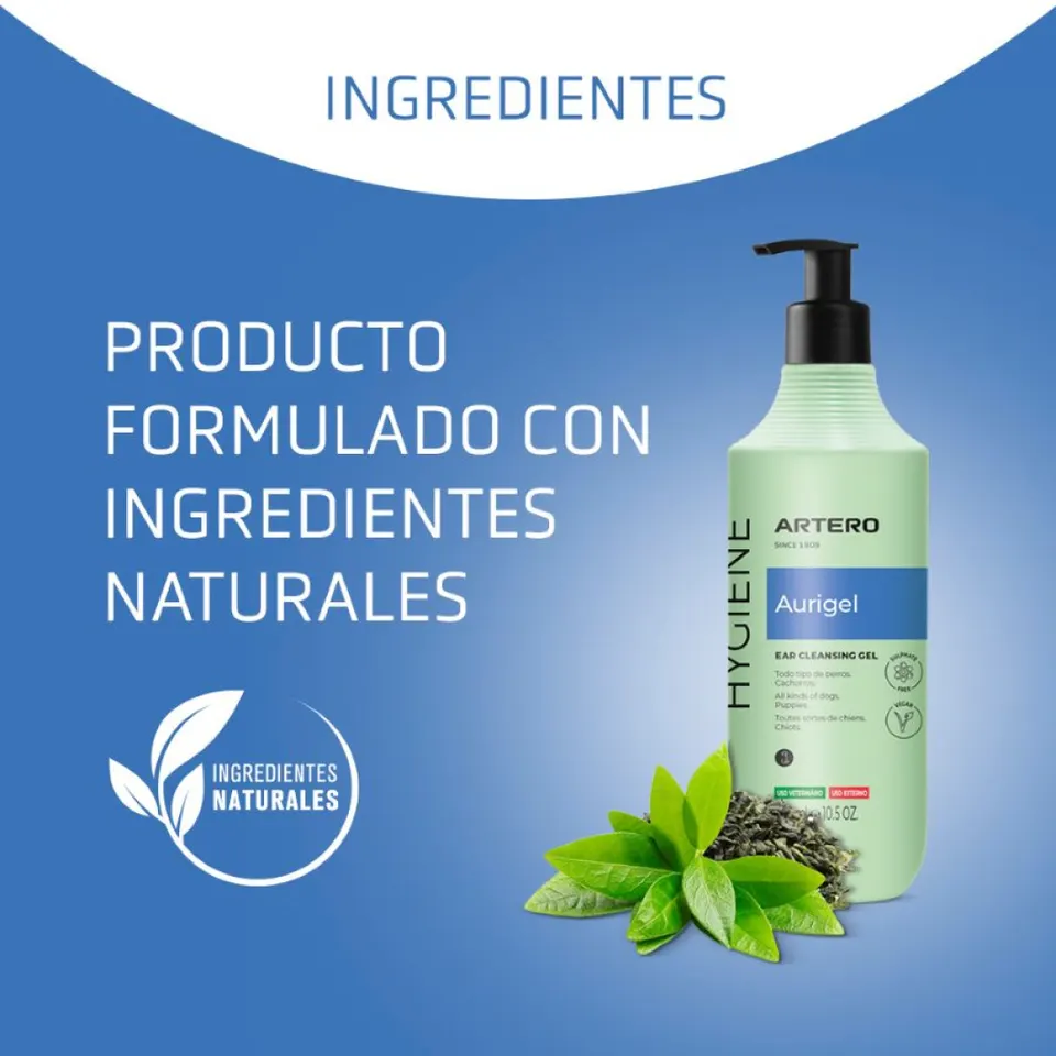 ARTERO – ג'ל לניקוי אוזניים – Aurigel Ear Cleaner 300ML, תמונה 2