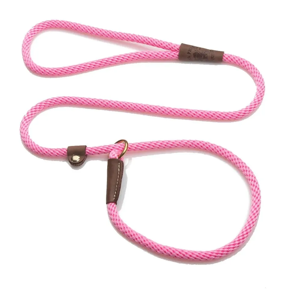MENDOTA PET - רצועת אילוף 3/8X6" BRITISH SHOW SLIP LEAD, תמונה 6