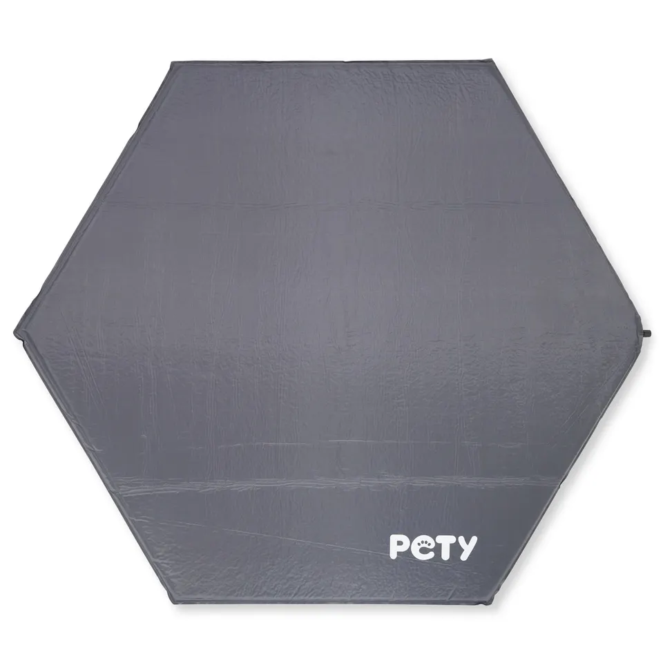 PETY - גדר פעילות (לול) ניידת, לכלבים קטנים וגורים Large Dog Playpen set, With floor Mat and Roof, תמונה 4