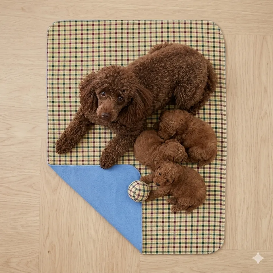 Reusable pad for dogs Beige - פד רב פעמי לבעלי חיים - בז'